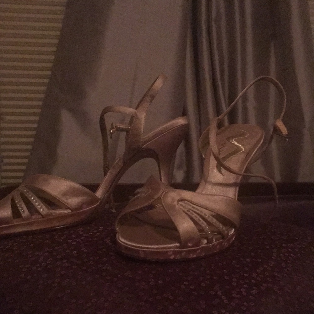 Nina satin shoes